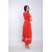 Embroidered dress "Beautiful Flame"